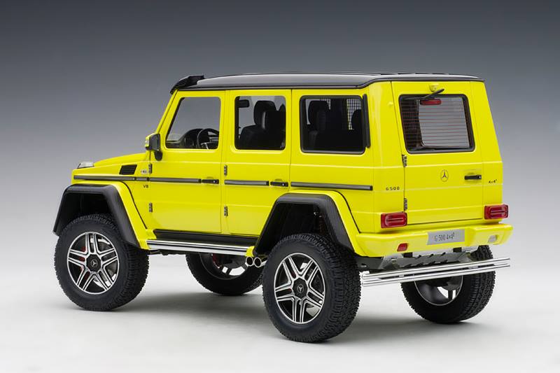 AUTOART 1/18 MERCEDES-BENZ G500 4X4 2 (ELECTRIC BEAM/YELLOW) 76319