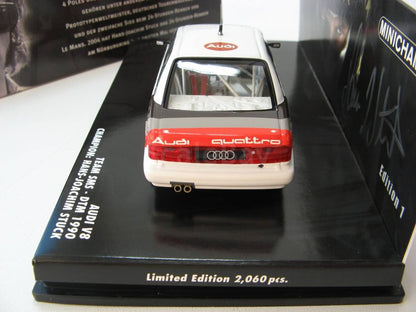 Minichamps 1:43 Audi V8 Team SMS #44 DTM 1990 Champion Hans-Joachim Stuck 444901444