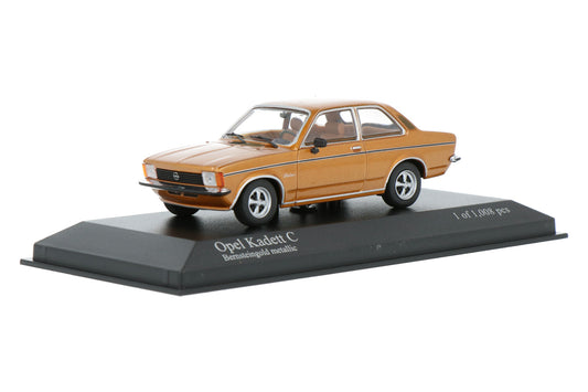 Minichamps 1:43 Opel Kadett C Berlina 1978 Gold Metallic 400048100