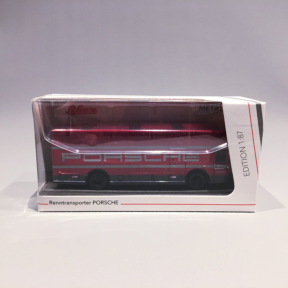 Schuco 1:87 Mercedes-Benz O317 Racing Transporter Porsche 452668000