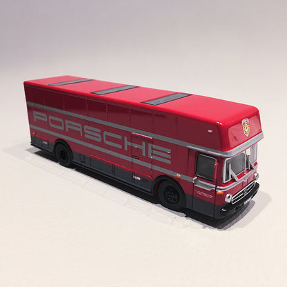 Schuco 1:87 Mercedes-Benz O317 Racing Transporter Porsche 452668000