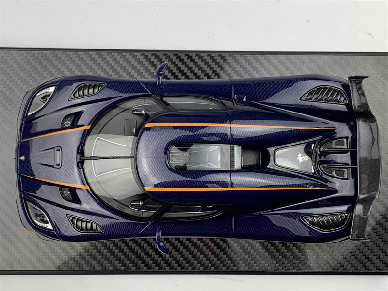 Frontiart 1:18 Koenigsegg Agera RS Carbon Blue Tinted F052-152