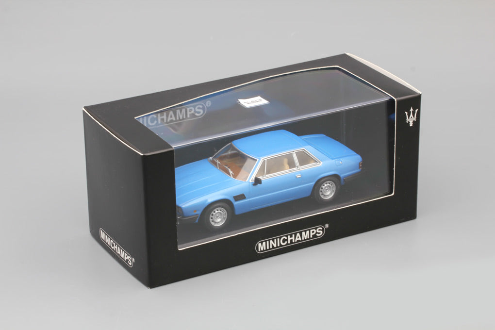 Minichamps 1:43 Maserati Kyalami 1982 Light Blue Metallic 400123961