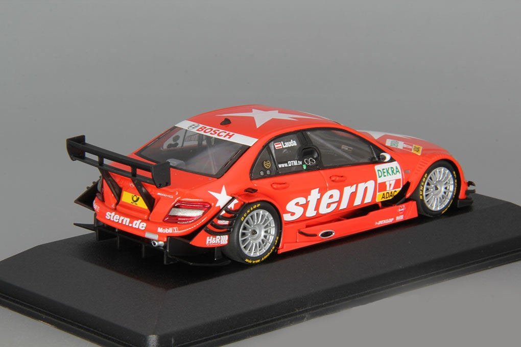 Minichamps 1:43 Mercedes-Benz C-CLASS (2008) Team Stern AMG-Mercedes – Mathias Lauda #17 DTM 2009 400093817