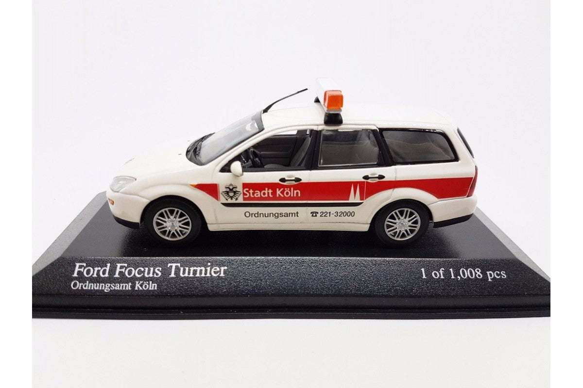 Minichamps 1:43 Ford Focus Turnier 1997 Ordnungsamt Köln 430087091