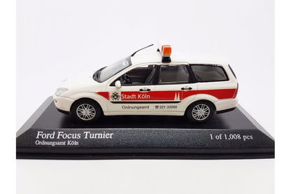 Minichamps 1:43 Ford Focus Turnier 1997 Ordnungsamt Köln 430087091