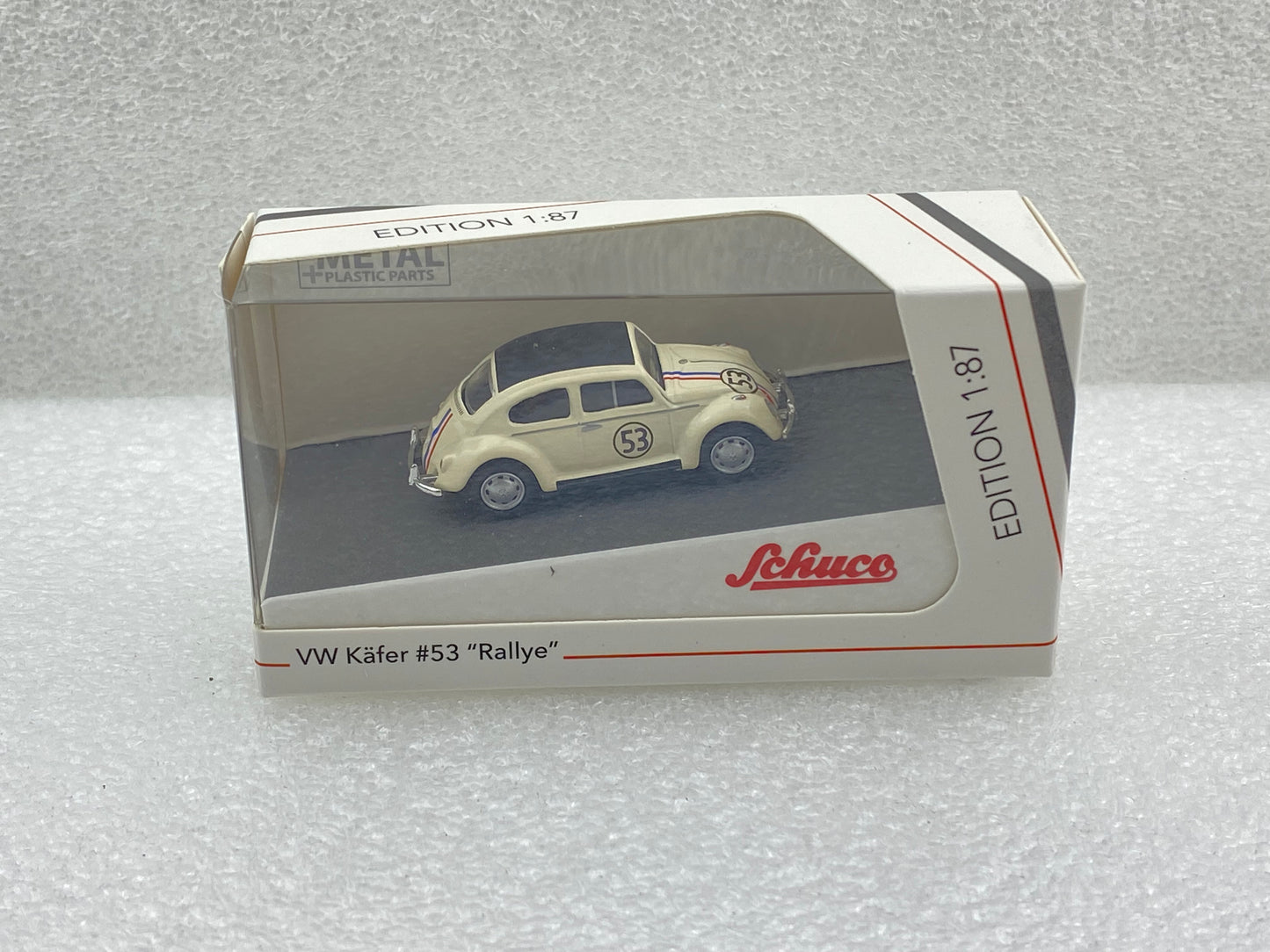 Schuco 1:87 Volkswagen Beetle #53 Rallye 452188800