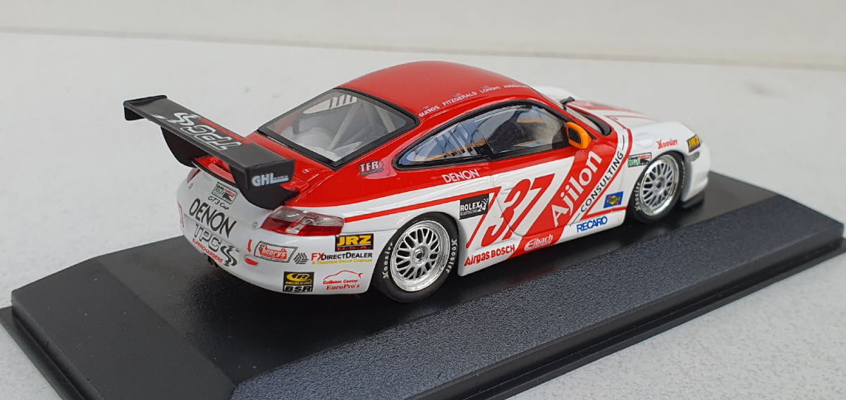 Minichamps 1:43 Porsche 911 GT3 Matos/Fitzgerald/Assentato/Longhi eam Ajilon Consulting #37 24H Daytona 2005 400056237