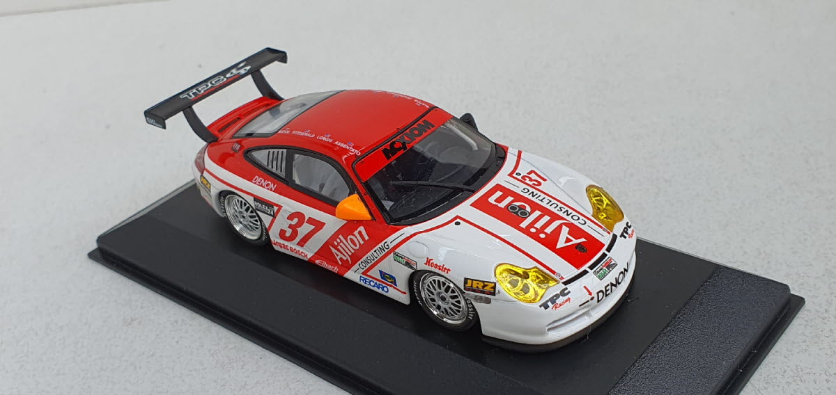 Minichamps 1:43 Porsche 911 GT3 Matos/Fitzgerald/Assentato/Longhi eam Ajilon Consulting #37 24H Daytona 2005 400056237