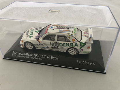 Minichamps 1:43 Mercedes-Benz 190E 2.3-16 EVO2 - Olaf Manthey #55 Nurburgring DTM 1992 400923455