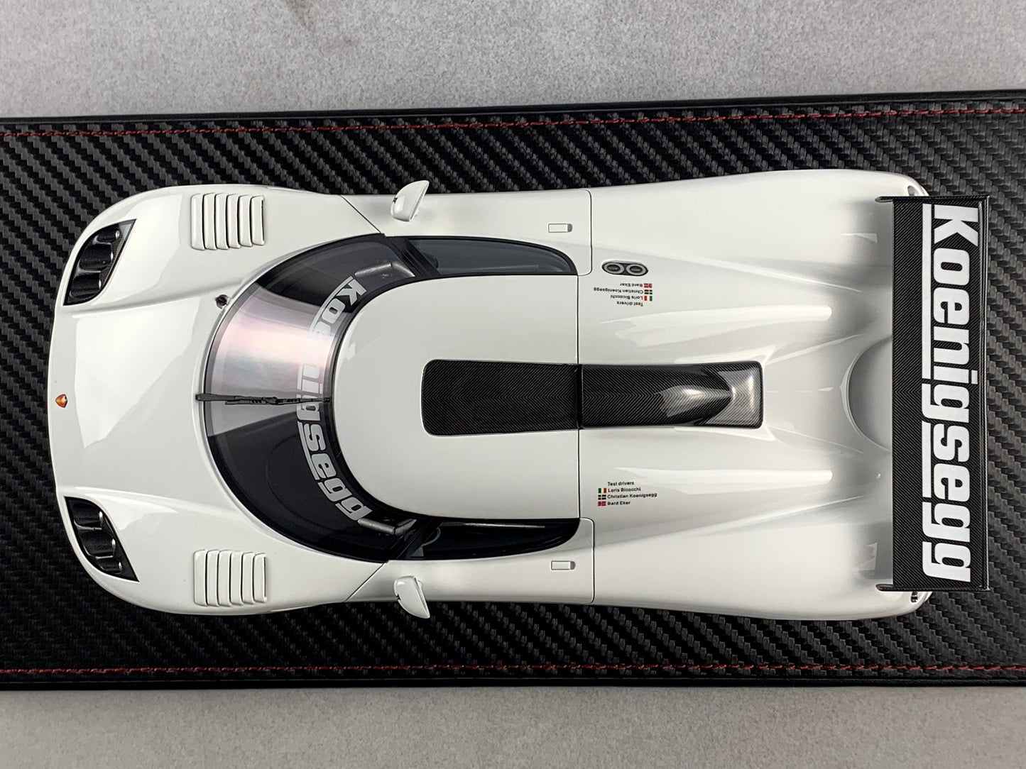 Frontiart 1:18 Koenigsegg CCGT white F070-02