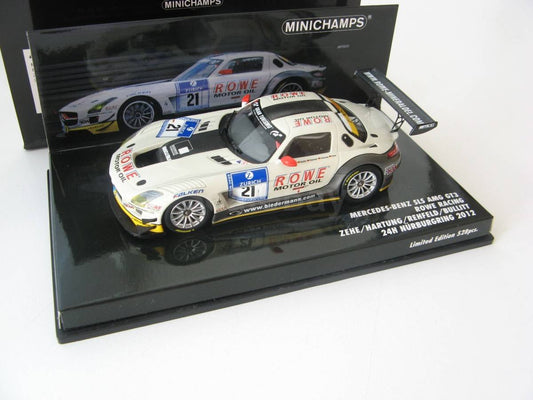 Minichamps 1:43 Mercedes-Benz SLS AMG GT3 Zehe/Hartung/Rehfeld/Bullitt #21 24H Nurburgring 2012 437123221