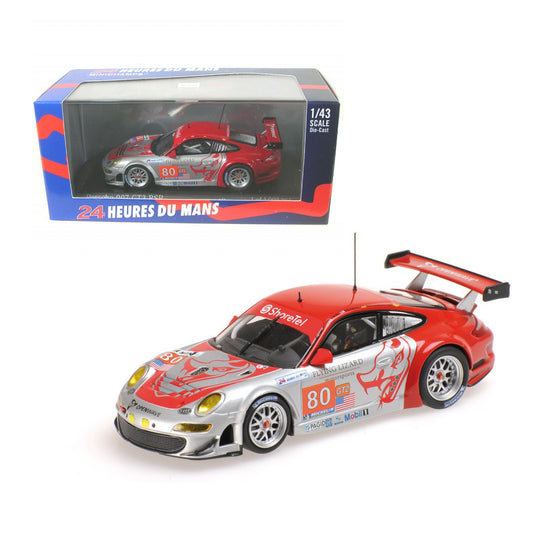 Minichamps 1:43 Porsche 997 GT3 RSR - Flying Lizard Motorsport - Neiman/Law/Bergmeister #80 24H LE MANS 2010 410106980