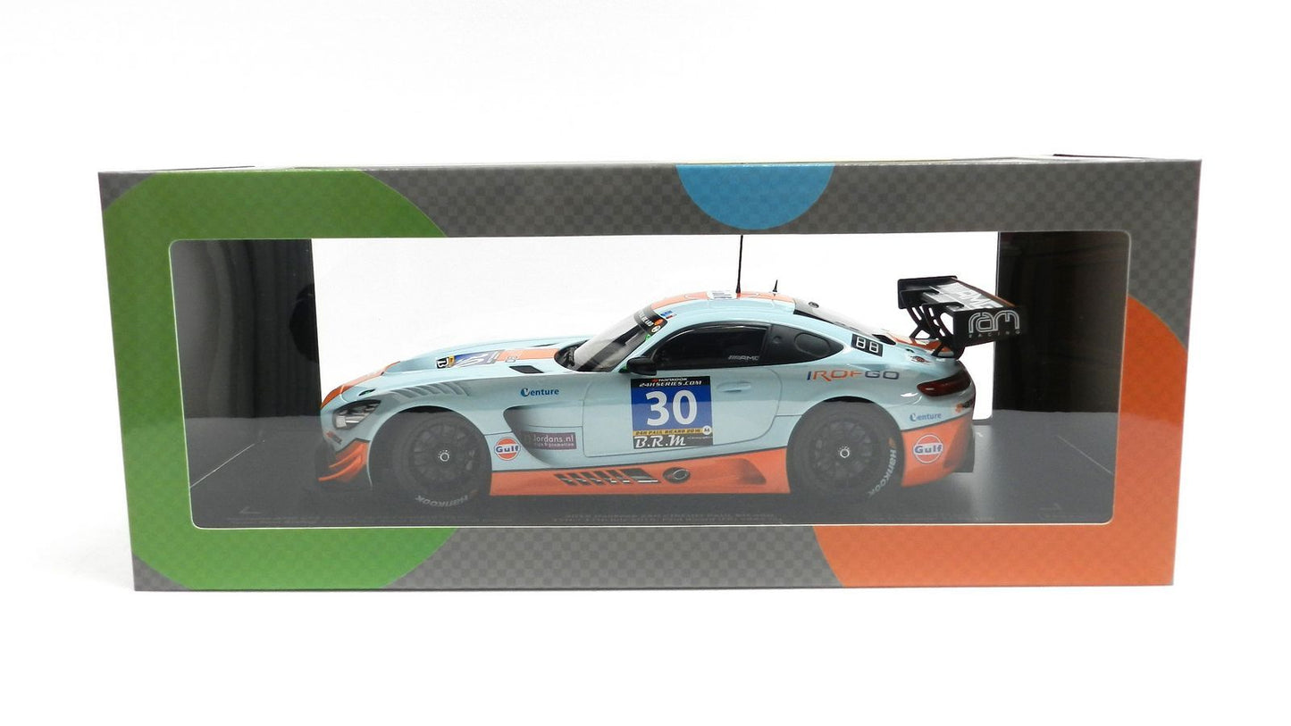 Paragon 1:18 Mercedes-AMG GT3: Ram Racing #30 (UK) 2016 2nd: 24 hours Paul Ricard PA-88021