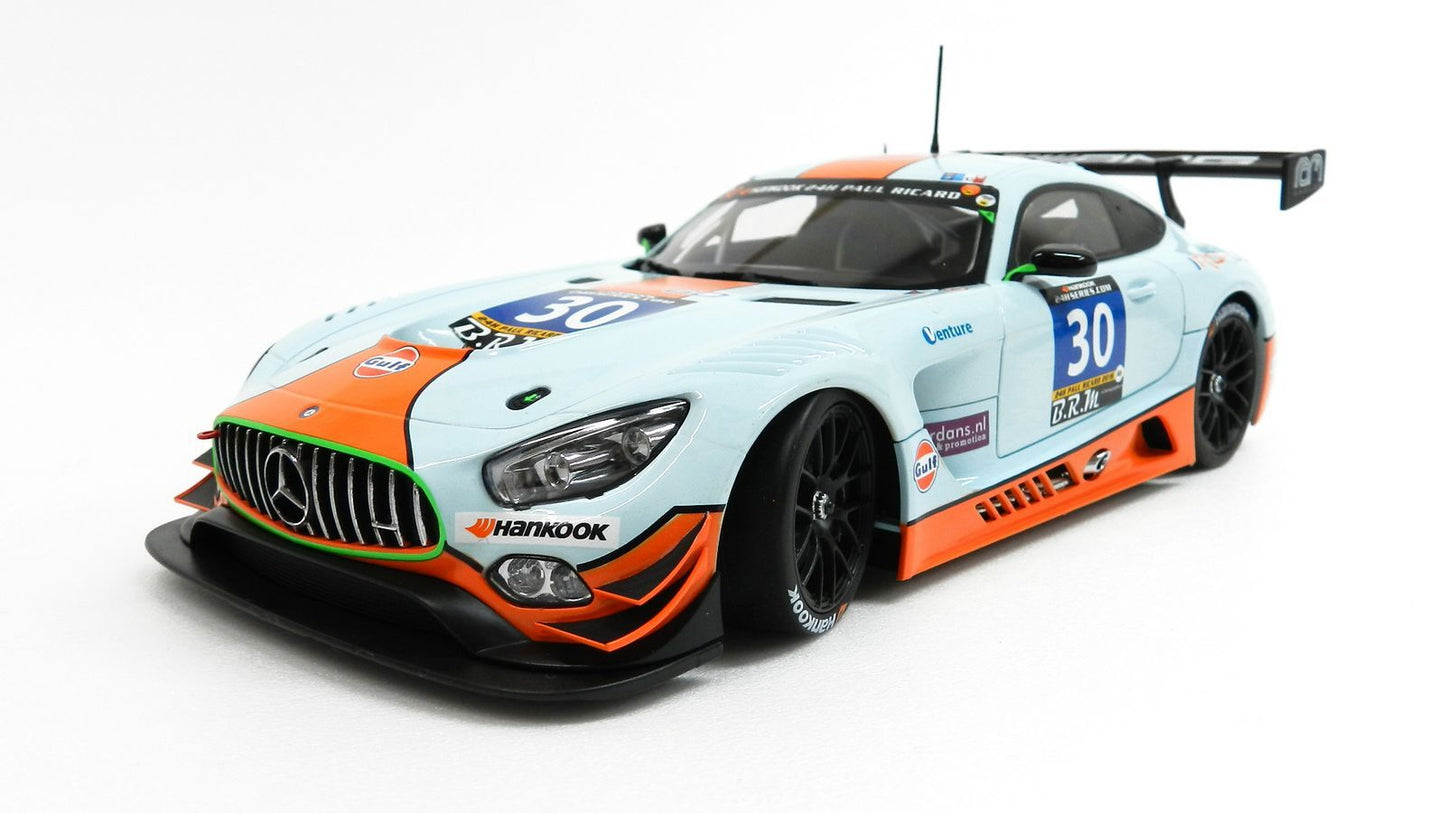 Paragon 1:18 Mercedes-AMG GT3: Ram Racing #30 (UK) 2016 2nd: 24 hours Paul Ricard PA-88021