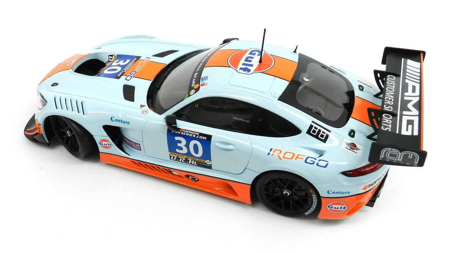 Paragon 1:18 Mercedes-AMG GT3: Ram Racing #30 (UK) 2016 2nd: 24 hours Paul Ricard PA-88021