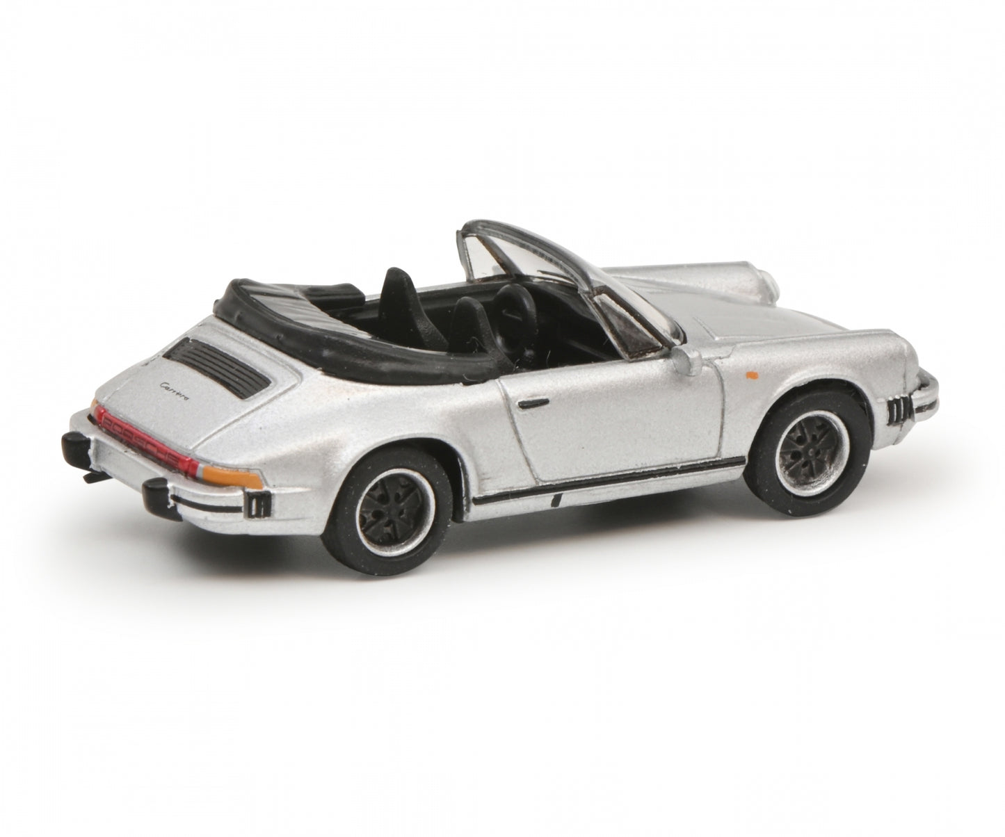 Schuco 1:87 Porsche 911 Carrera Cabriolet 3.2 Silver 452671000