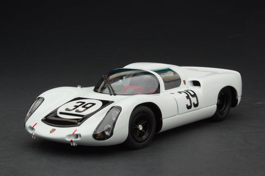 EXOTO 1:18 1967 Porsche 910 #39 Le Mans 24 Hours Udo Schutz, Joe Buzzetta Black cover MTB00062DB