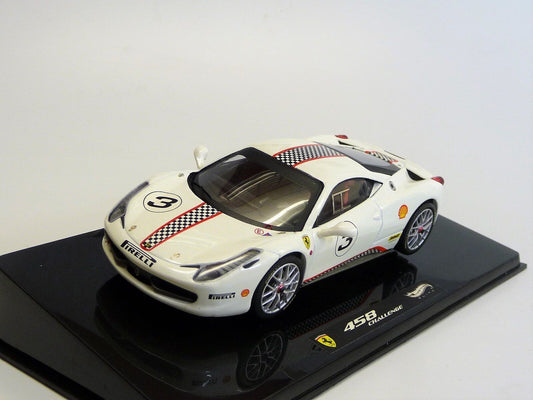 HotWheels Elite 1:43 Ferrari 458 Italia Challenge #3 X5505