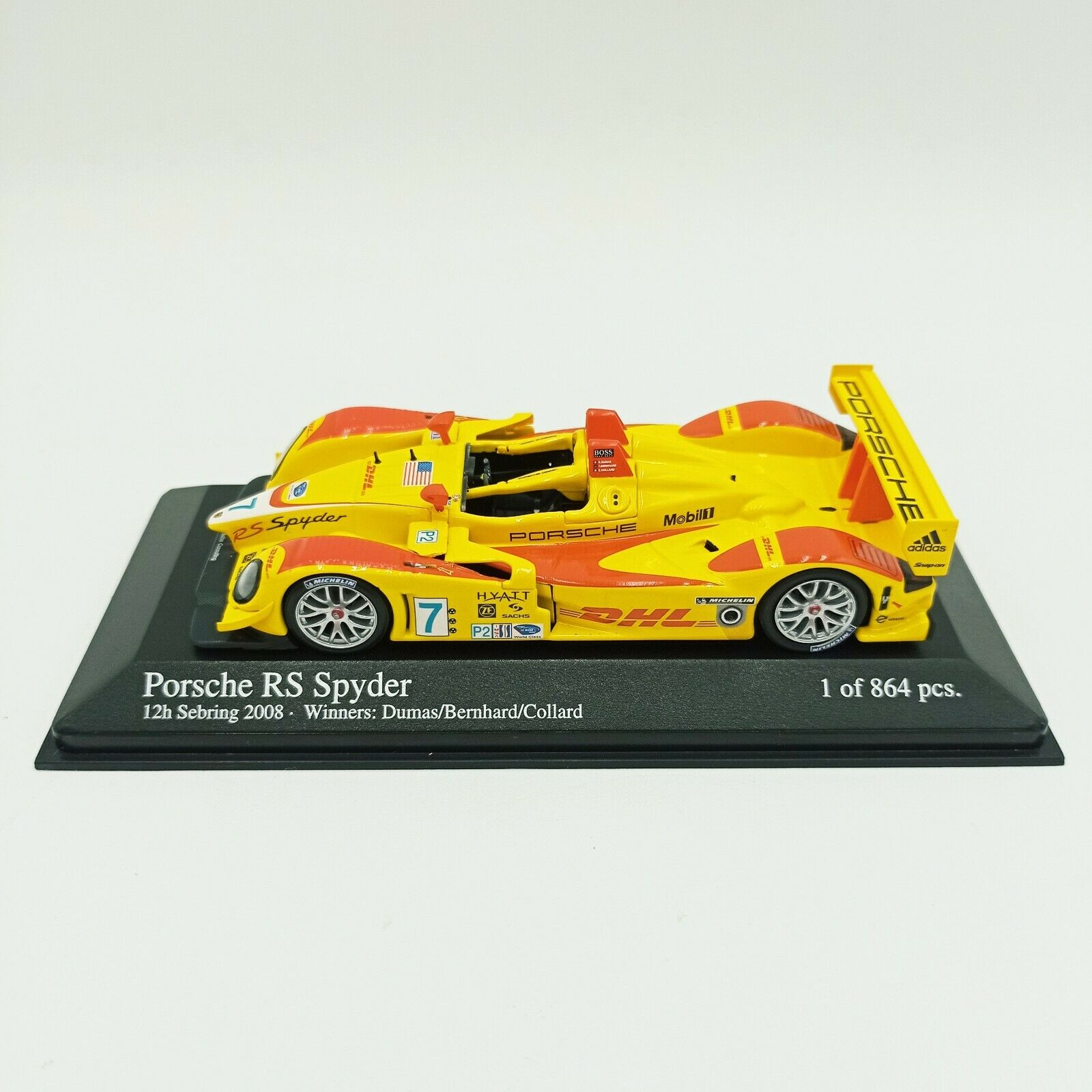 Minichamps 1:43 Porsche RS Spyder #7 Penske Racing Winner