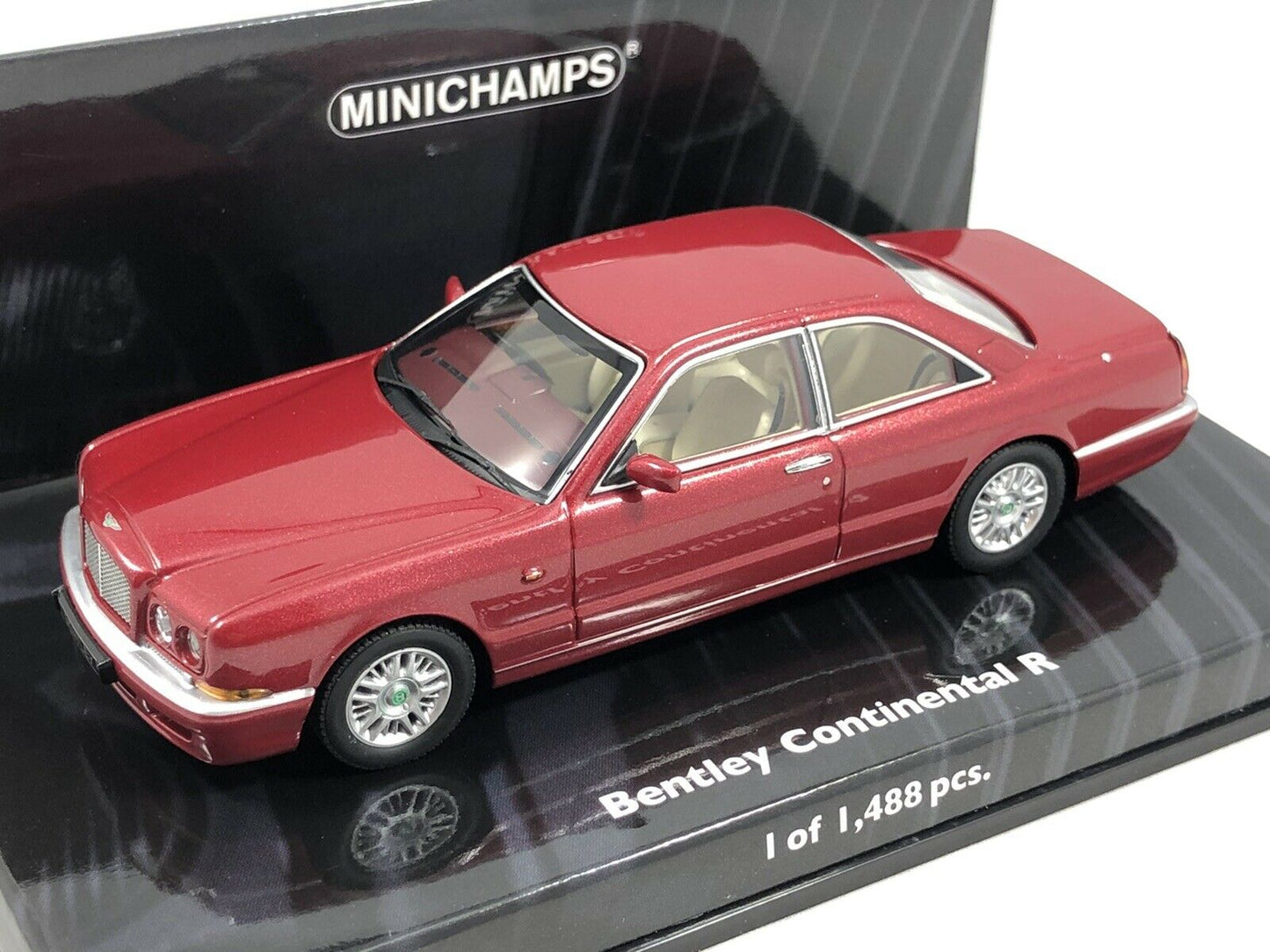 Minichamps 1:43 Bentley Continental R 1996 Red Metallic 436139920