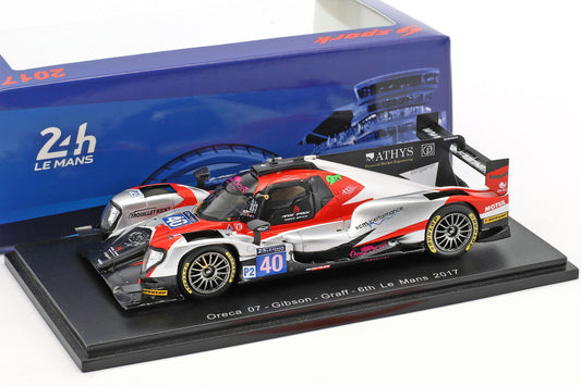 Spark 1:43 Oreca 07 - Gibson #40 J.Allen/F.Matelli/R.Bradley - Graff Racing Le Mans 2017 S5826