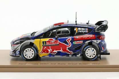 Spark 1:43 Ford Fiesta WRC #1 Ogier/Ingrassia 3rd Rally Great Britian 2017 S5175