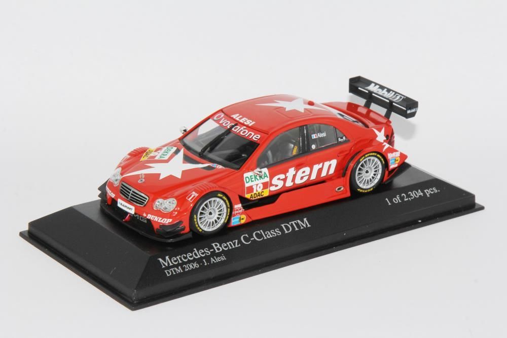 Minichamps 1:43 Mercedes-Benz C-Class Jean Alesi Team Persson Motorsport #10 DTM 2006 400063510