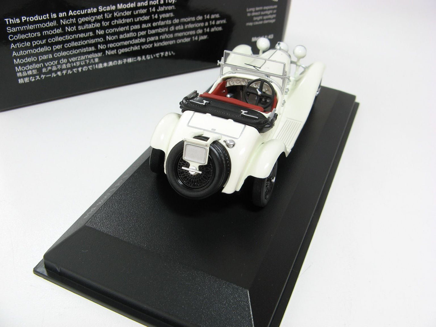 Minichamps 1:43 Alfa Romeo 6C 1750 G.S. 1930 White 400120430