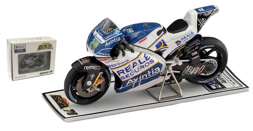 Spark 1:43 Ducati GP15 #76 Loris Baz Reale Avintia Racing Qatar MotoGP 2017 M43025