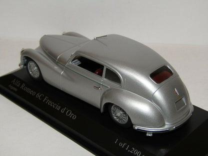 Minichamps 1:43 Alfa Romeo 6C 2500 Freccia D‘ORO 1947 Silver 400120480