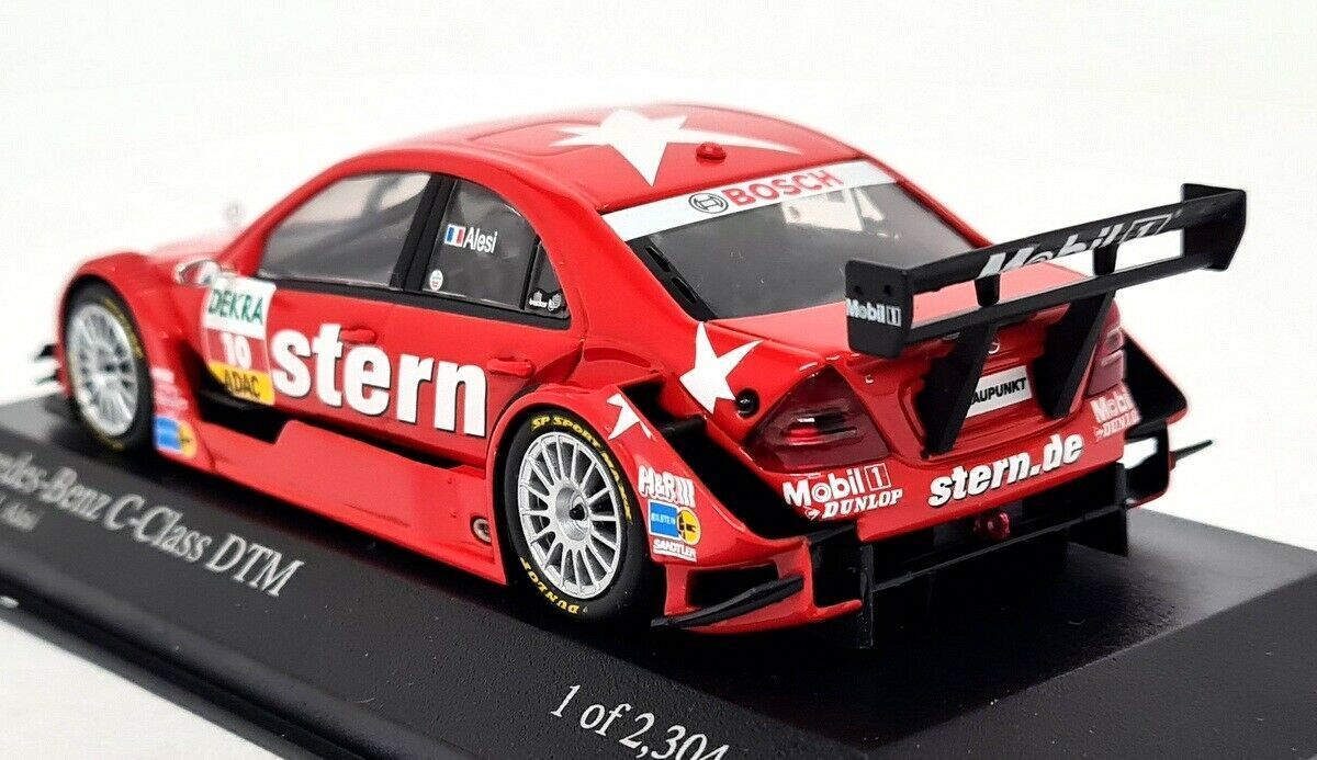 Minichamps 1:43 Mercedes-Benz C-Class Jean Alesi Team Persson Motorsport #10 DTM 2006 400063510