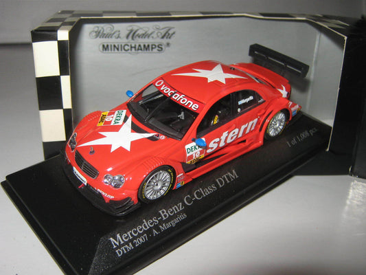 Minichamps 1:43 Mercedes-Benz C-Class Stern Alexandros Margaritis Team AMG Mercedes #10 DTM 2007 400073610