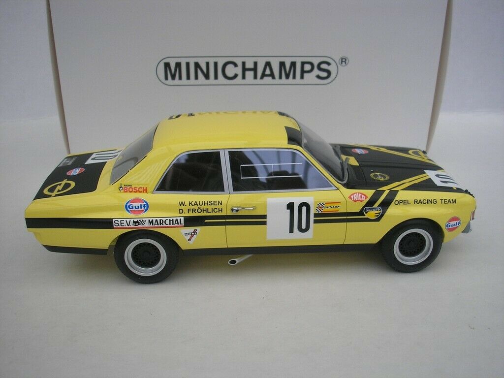 Minichamps 1:18 Opel Commodore A Steinmetz Kauhsen/Frohlich #10 SPA 24H 1970 107704600