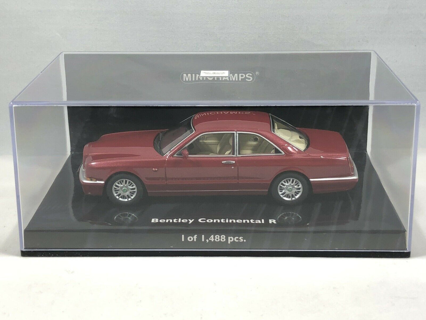 Minichamps 1:43 Bentley Continental R 1996 Red Metallic 436139920
