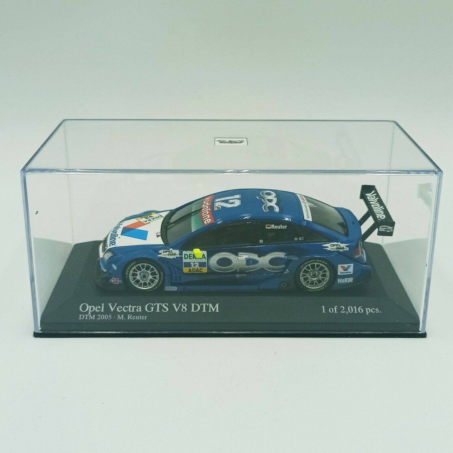 Minichamps 1:43 Opel Vectra C GTS V8 Manuel Reuter Team OPC #12 DTM 2005 400054612