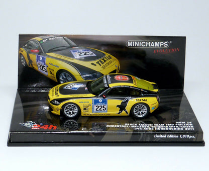 Minichamps 1:43 BMW Z4 Knechtges/Metzger/Scheerbarth/Leisen #225 24H ADAC Nurburgring 2011 437111225