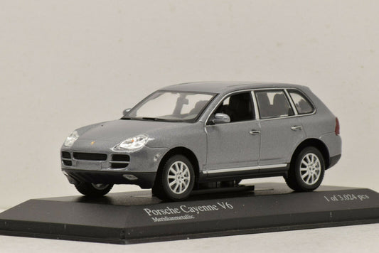 Minichamps 1:43 Porsche Cayenne V6 2002 Grey Metallic 400061010