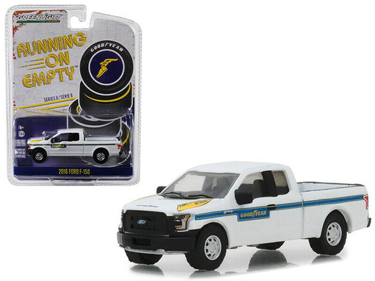 GreenLight 1/64 Running on Empty Series 6 - 2016 Ford F-150 - Goodyear Tire & Service 41060-F