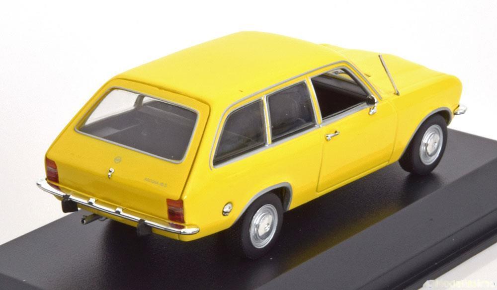 Minichamps 1:43 Opel Ascona Voyage 1970 Yellow 400045811