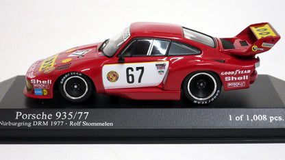 Minichamps 1:43 Porsche 935/77 – Gelo – Stommelen – Champion #67 DRM Nurburgring 1976 400776367