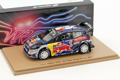 Spark 1:43 Ford Fiesta WRC #1 Ogier/Ingrassia 3rd Rally Great Britian 2017 S5175