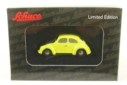 Schuco 1:90 Piccolo Volkswagen Beetle Yellow/Black 450561500