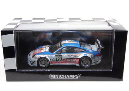 Minichamps 1:43  Porsche 911 GT3 R - Muehlner Motorsport - Fumal/Thiry/Rosenblad/Lefort - #123 24H SPA 2011 400118923