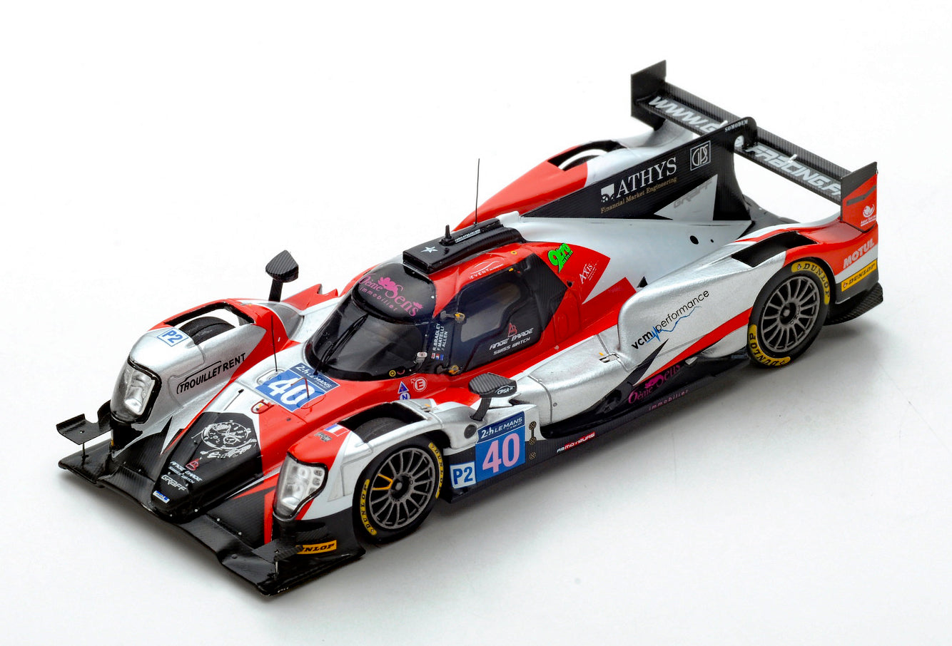 Spark 1:43 Oreca 07 - Gibson #40 J.Allen/F.Matelli/R.Bradley - Graff Racing Le Mans 2017 S5826