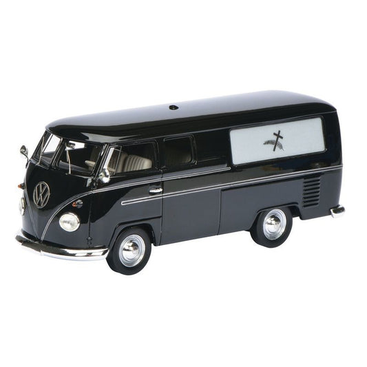 Schuco 1:43 Volkswagen T1 Bestattungswagen Black 450881100