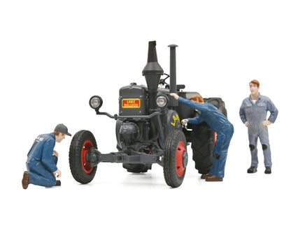Schuco 1:32 Volkswagen T1B Van Lanz Assistance + Bulldog Tractor Lanz Bulldog Service 1956 450785900