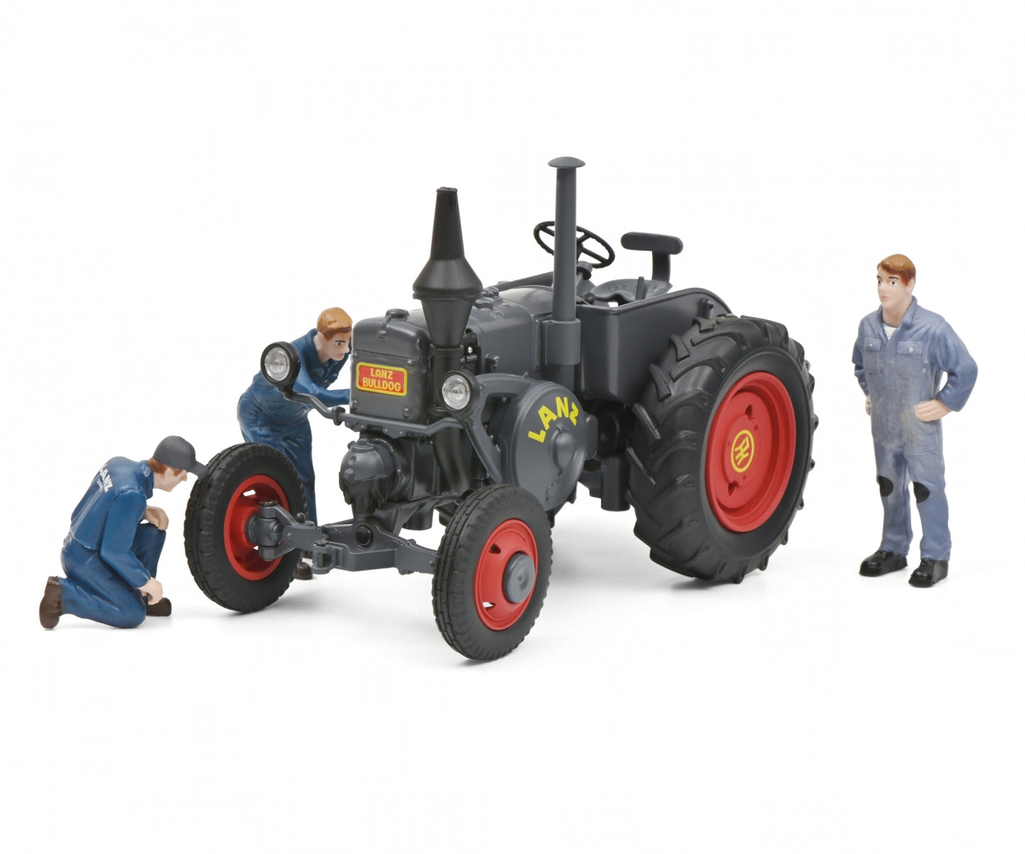 Schuco 1:32 Volkswagen T1B Van Lanz Assistance + Bulldog Tractor Lanz Bulldog Service 1956 450785900