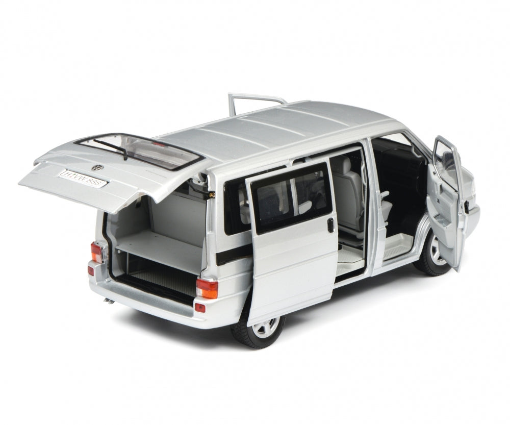 Schuco 1:18 Volkswagen T4b Caravelle silver 450041500